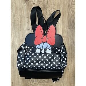 Disney Peek A Boo Minnie‎ Mouse Mini Backpack Adjustable Straps